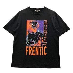 McQ Alexander McQueen Black Frentic T-Shirt Mens Medium Short Sleeve Graphic